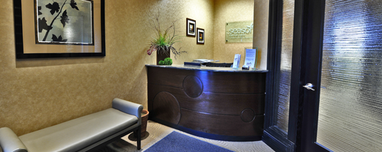 Arlington Heights dentist lobby Arlington Heights dentist lobby